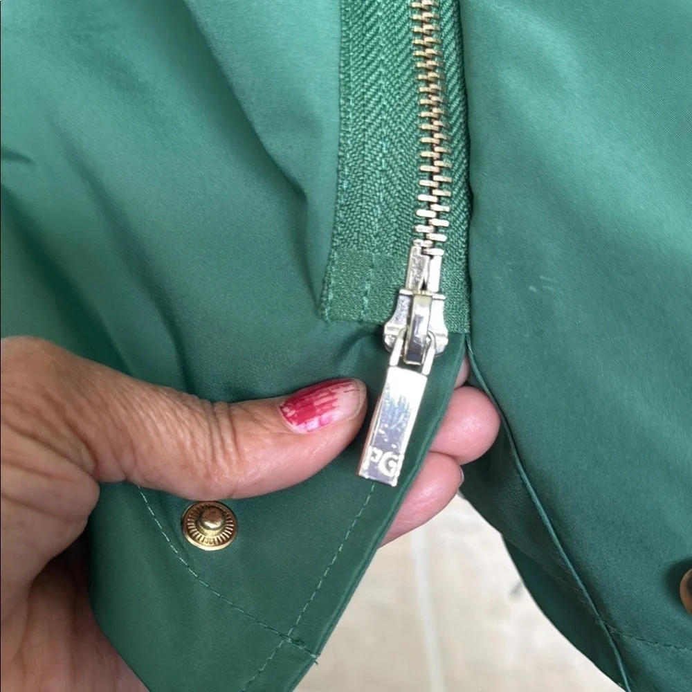 Purificación García Women's Green Belted Coat